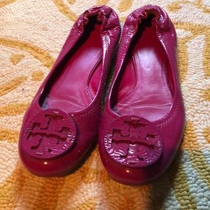 Pink Tory Burch flats